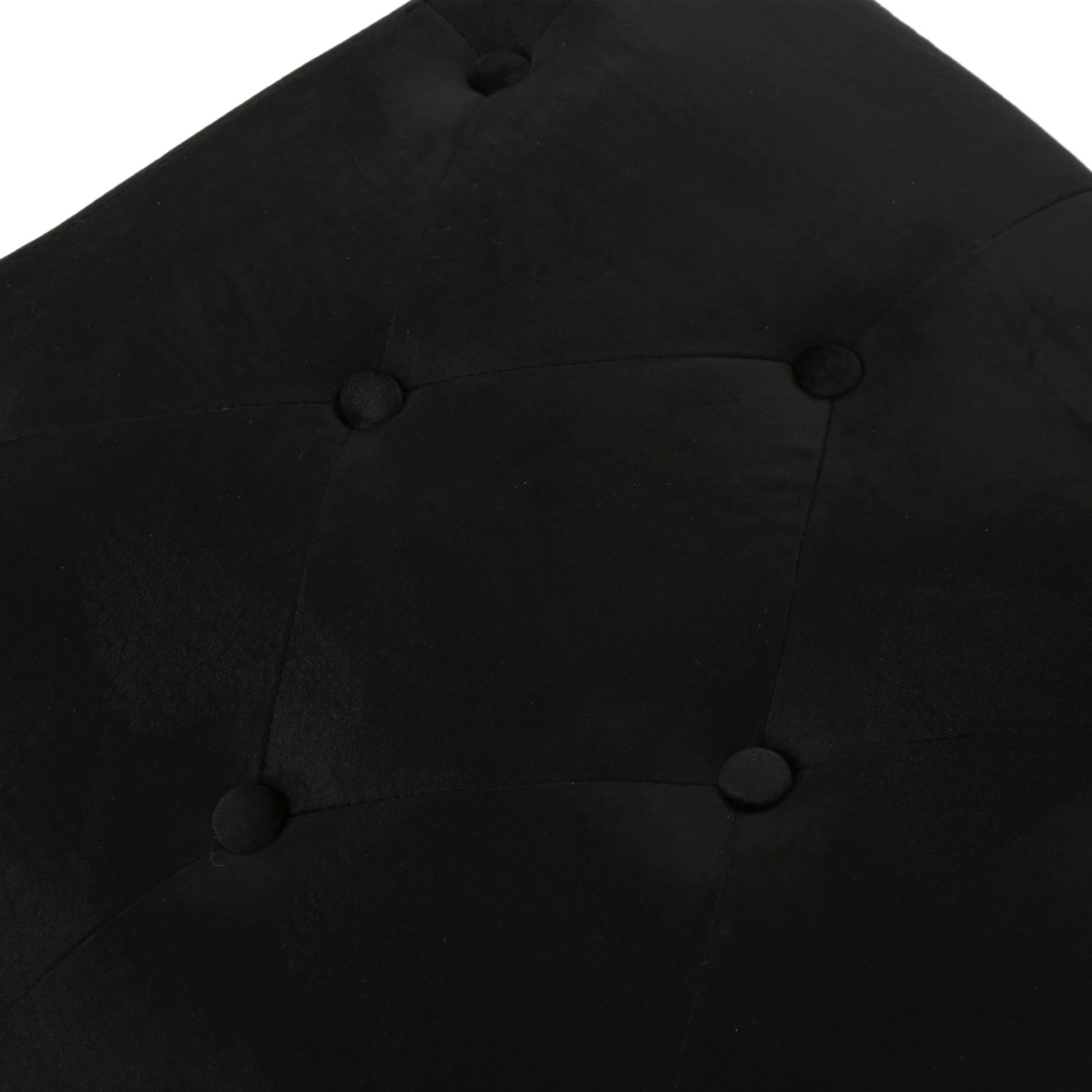 Ottoman Black Velvet