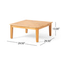 Loft Coffee Table Brown Acacia Wood