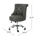 Office Chair Slate Microfiber