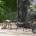 Harlem Chair Gray Rattan