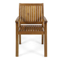 Wilson Dining Chair,Set Of 2 Teak Acacia Wood