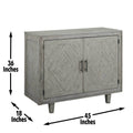 Whitford Sideboard Gray Gray Wood