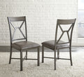 Alamo 5 Piece Dining Set Dark Brown Dark Brown Wood