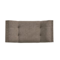 Marriott Ottoman Grey Fabric