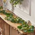 80In Eucalyptus Leaf Vines Green Plastic