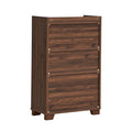 Monita Wine Cabinet Walnut Rubber Wood