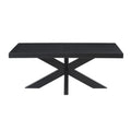 Harris 3 Piece Table Set Black Black Wood