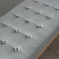 Ottoman Light Grey Fabric