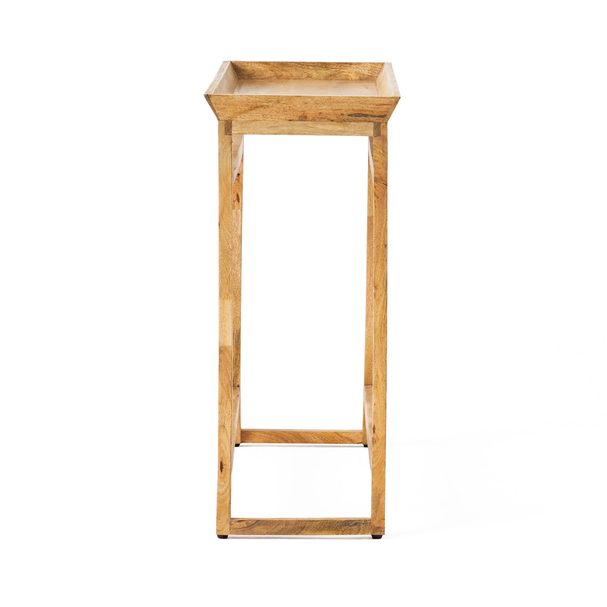 Butler Console Natural Wood