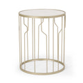 End Table Champagne Iron