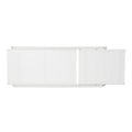Myers Chaise Lounge Mp1 White Metal Mesh