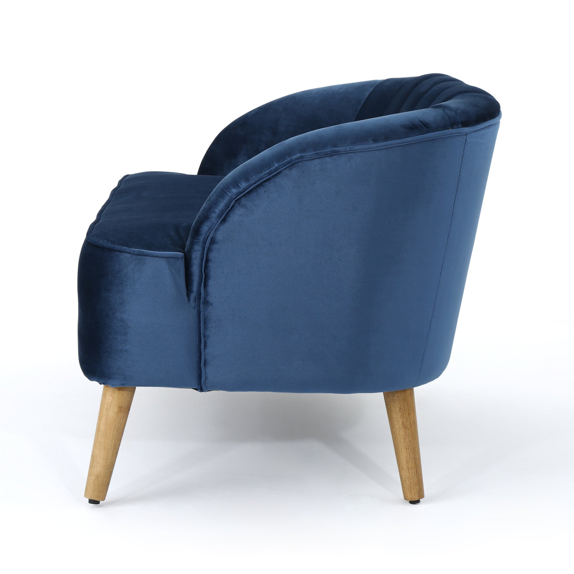 Seat Navy Blue Velvet