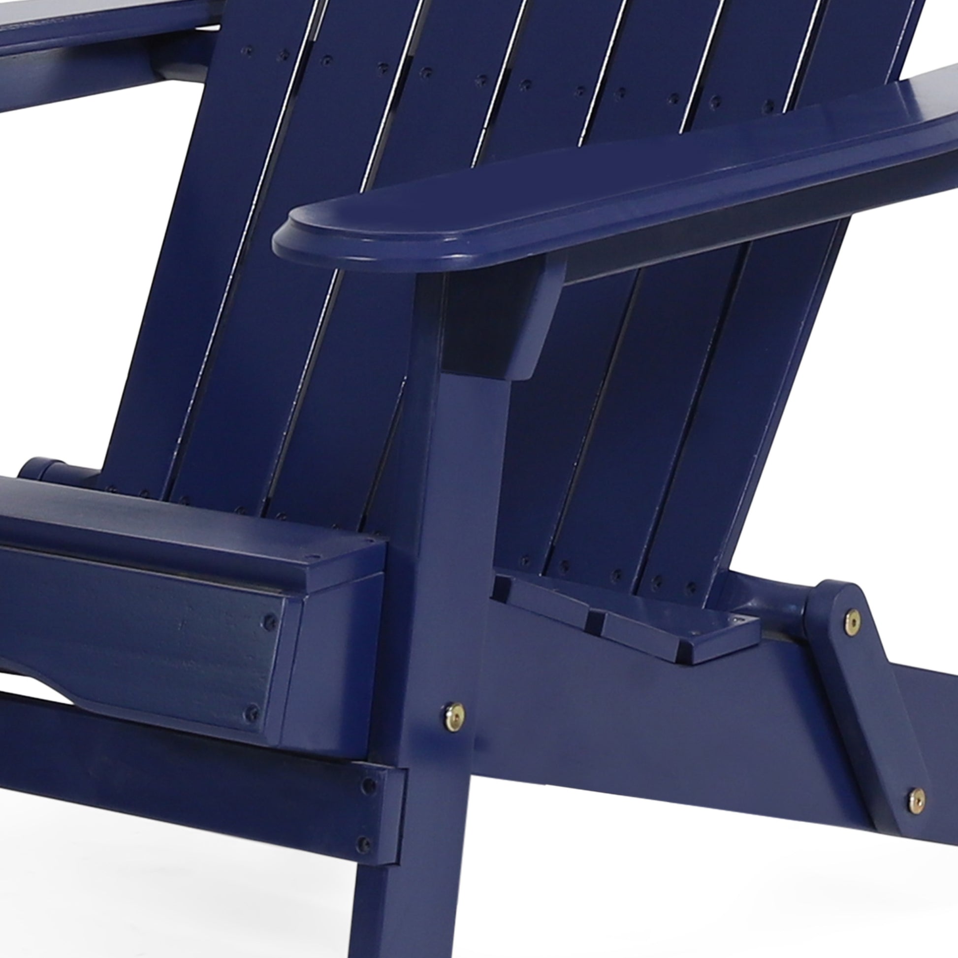 Malibu Adirondack Chair Blue Acacia Wood