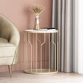 End Table Champagne Iron