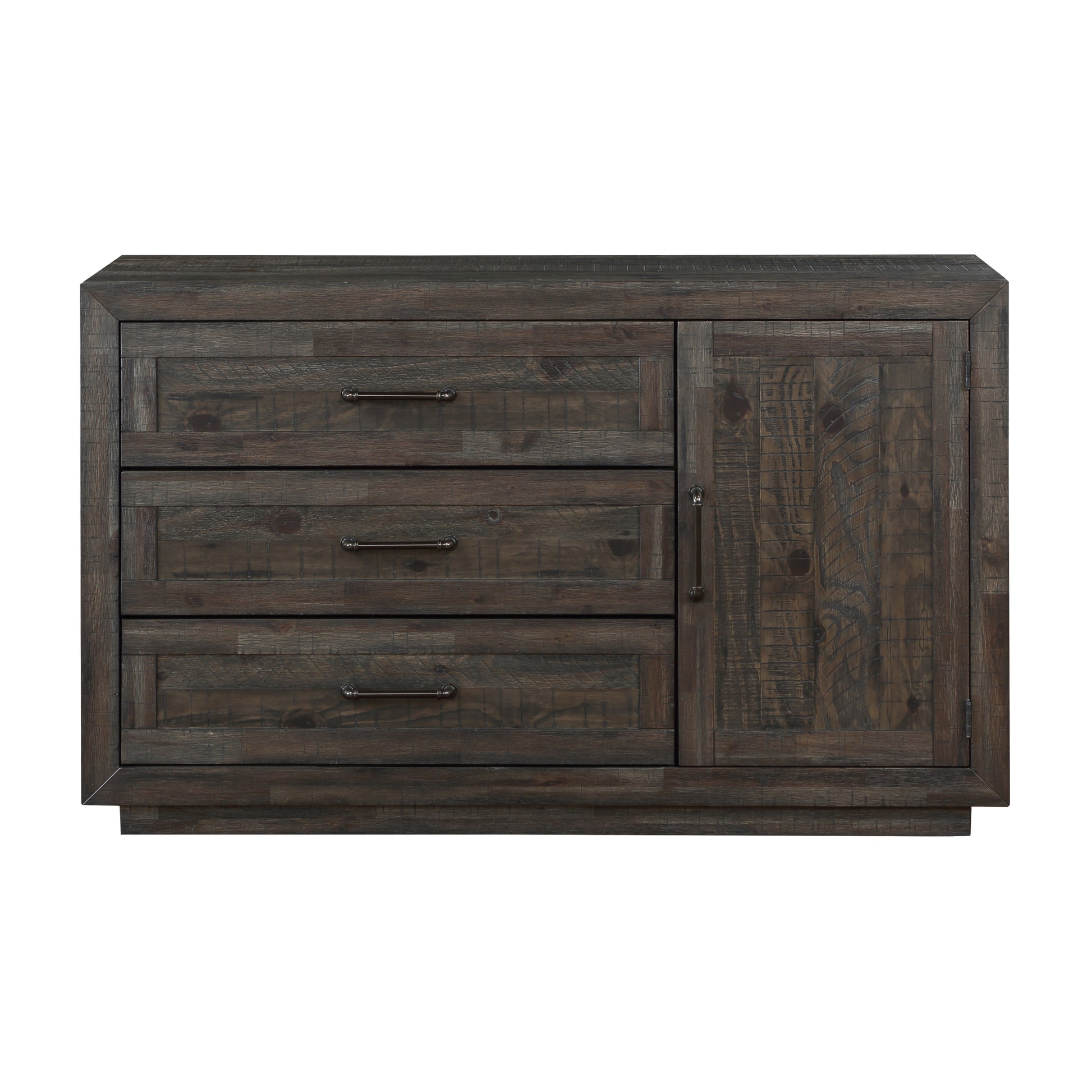 Riverdale Server Dark Grey Dark Gray Wood