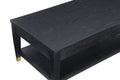 Yves Lift Top Coffee Table Black Black Wood