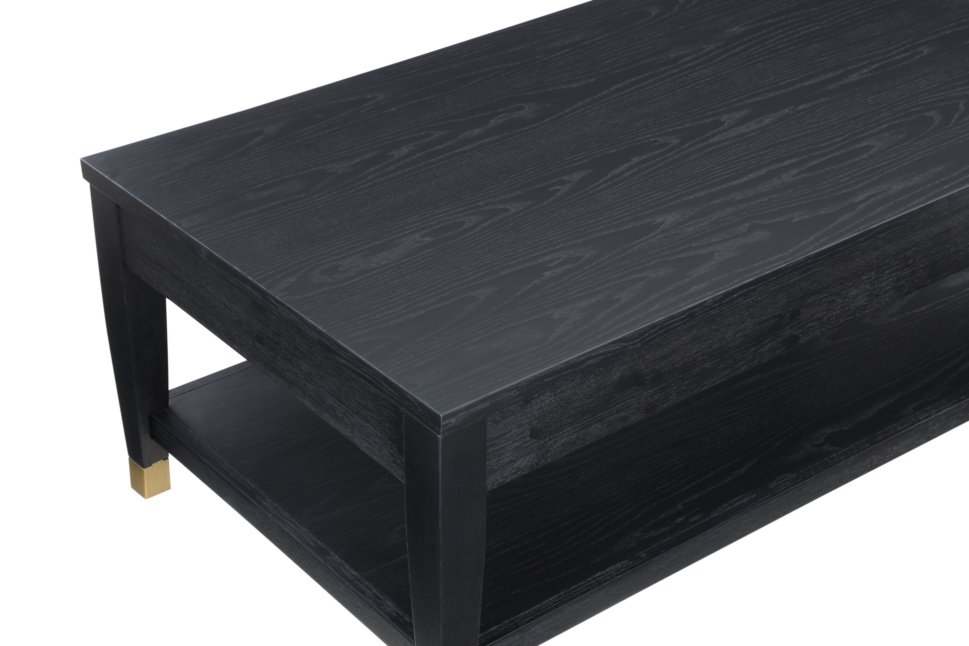 Yves Lift Top Coffee Table Black Black Wood