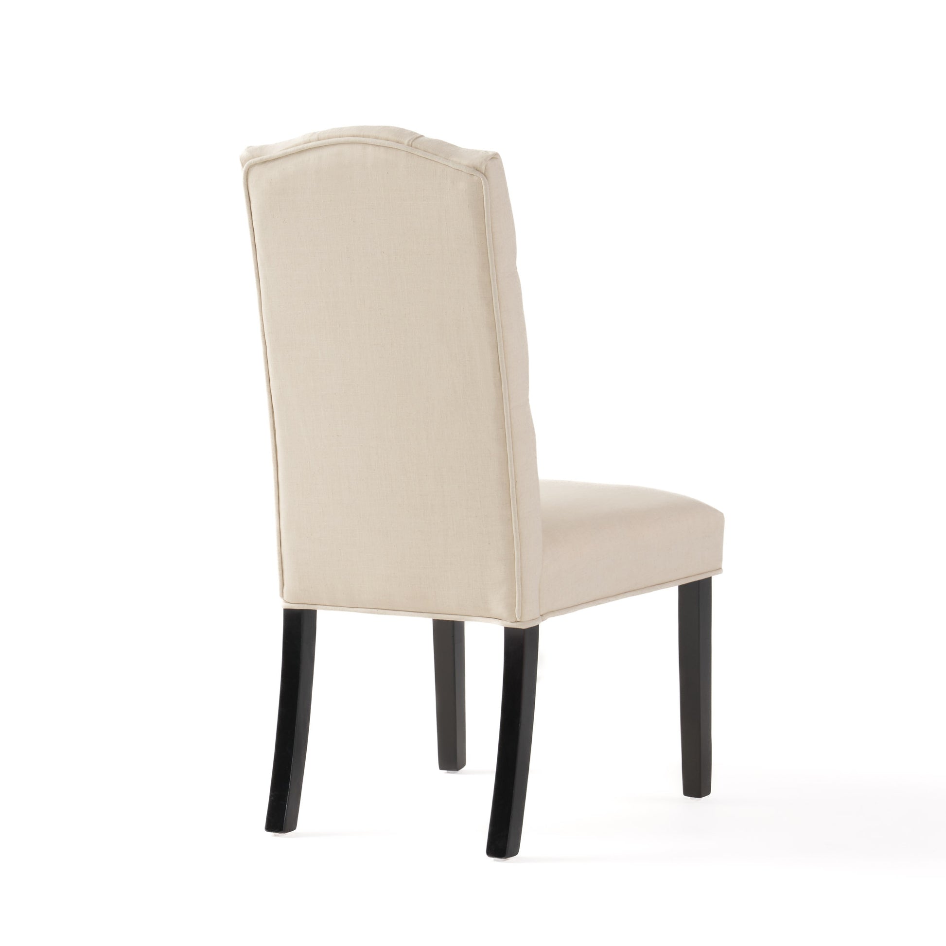 Dining Chair Natural Wood Fabric