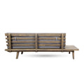 Hillcrest 2 Seater Sofa Left Side Gray Acacia Wood