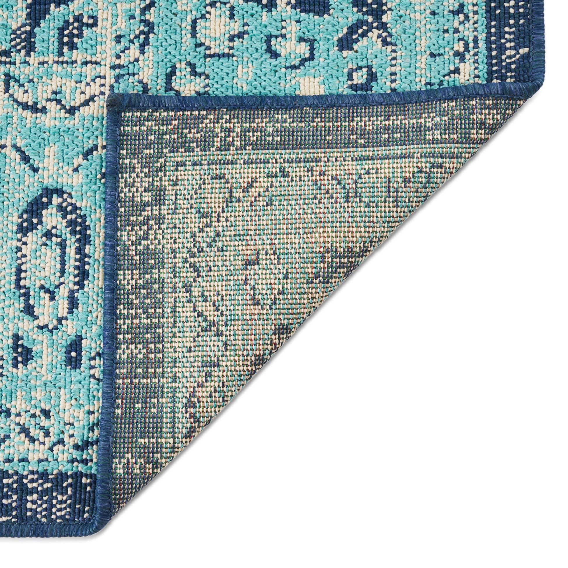 Rug Blue Polypropylene