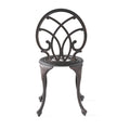 Charleston 3Pc Cast Bistro Set Copper Aluminium