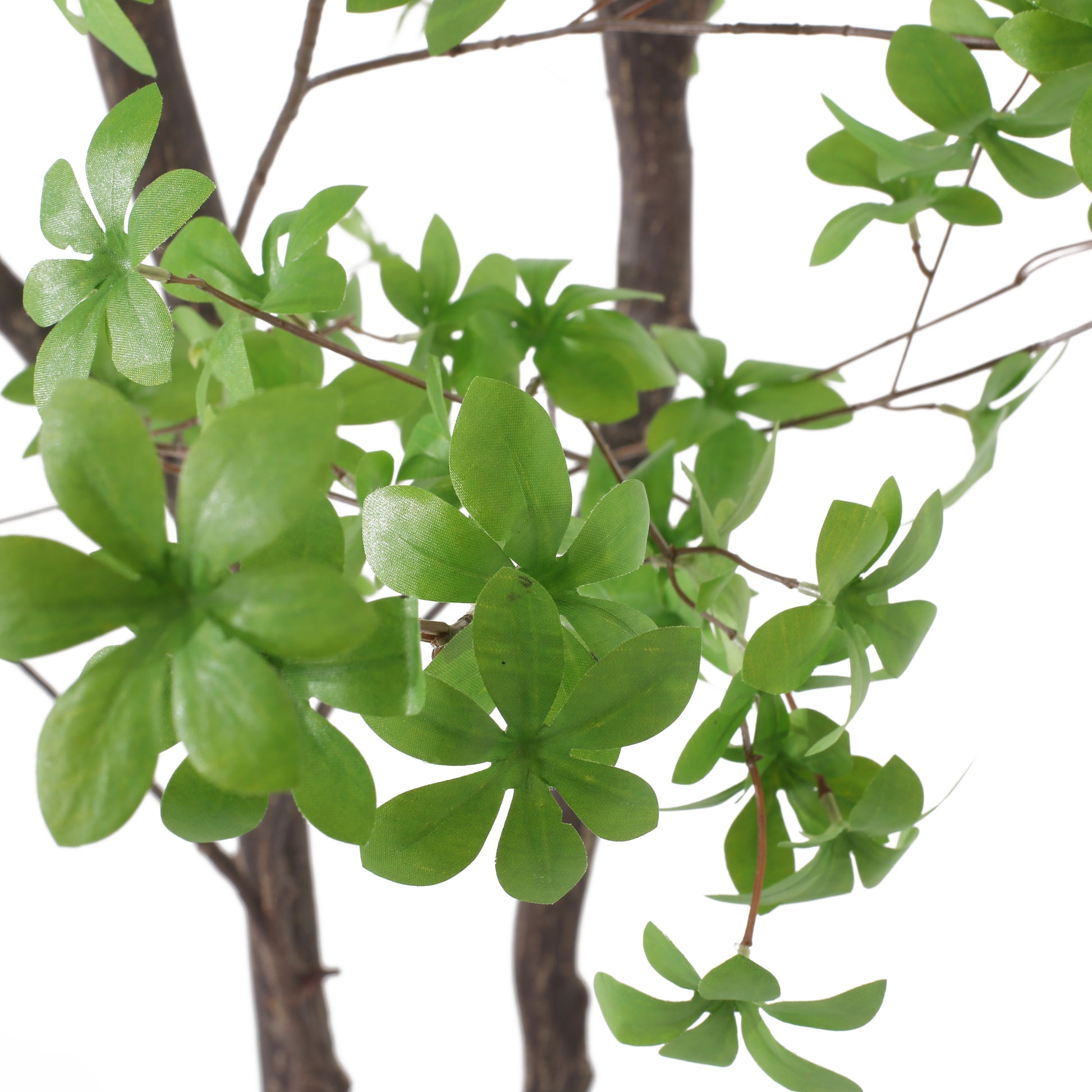 300Cmartificial Disc Leaf Tree Green Pvc