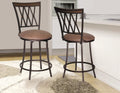 Sedona Swivel Counter Stool Dark Brown Dark Brown Wood