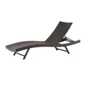 Kauai Pe Wicker Chaise Brown Multi Rattan