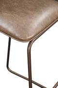 Mesa Barstool Brown Brown Wood