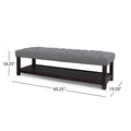 Bench Grey Fabric