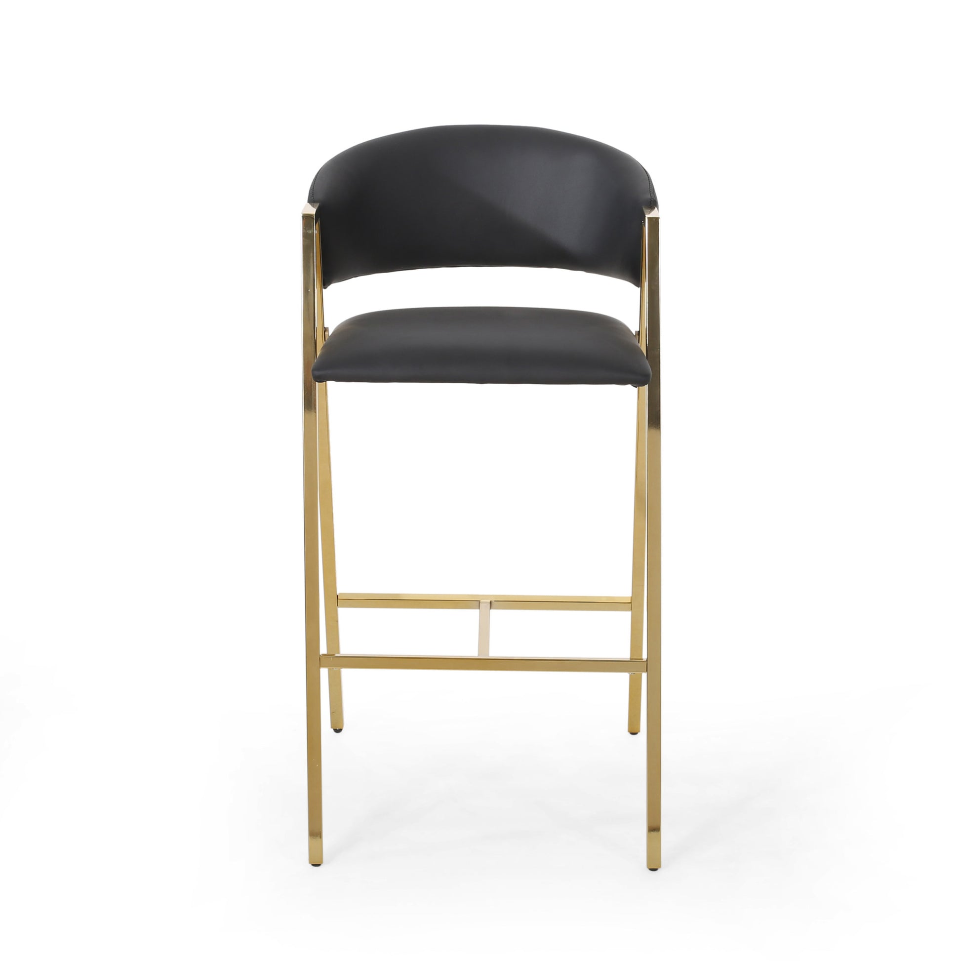 Barstool Mp2 Set Of 2 Black Pu