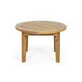 Solano Coffee Table Brown Acacia Wood