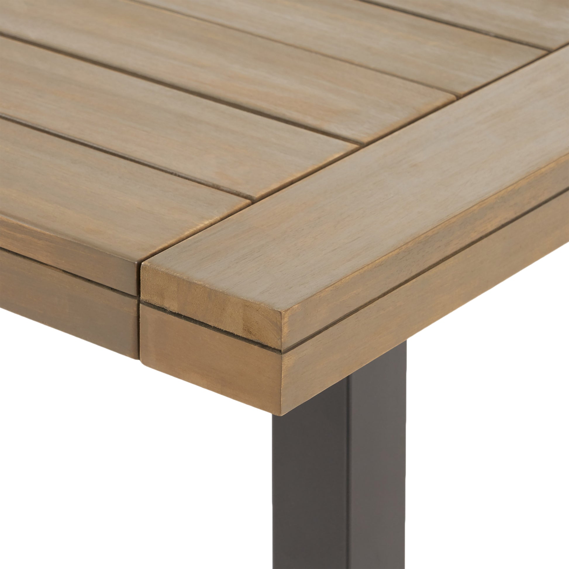 Carlisle 79 Grey Black Acacia Wood