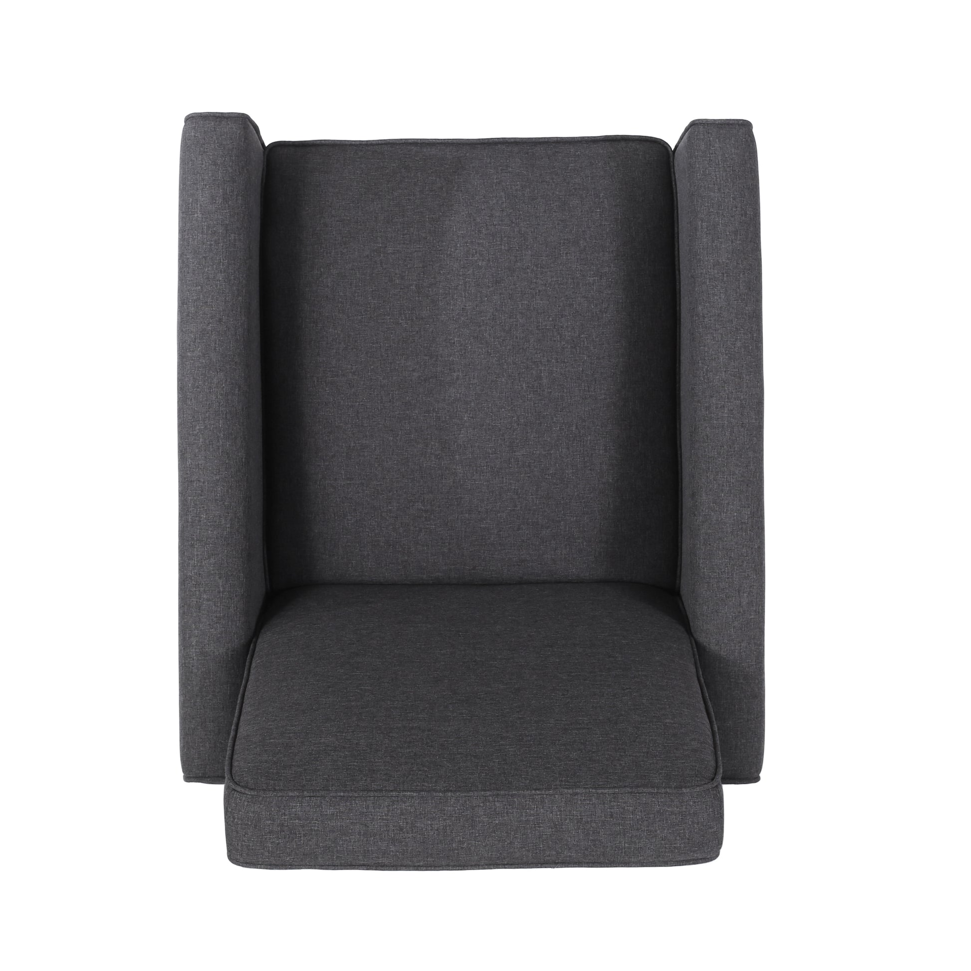 Smoke Fabric Push Back Chair For Elegant Home D Cor Smoke Fabric