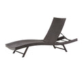 Kauai Pe Wicker Chaise Brown Multi Rattan