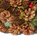 Pine Cone Table Top Tree Natural Foam