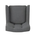 Arm Chair Charcoal Fabric