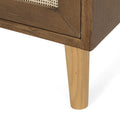 End Table Walnut Engineered Wood