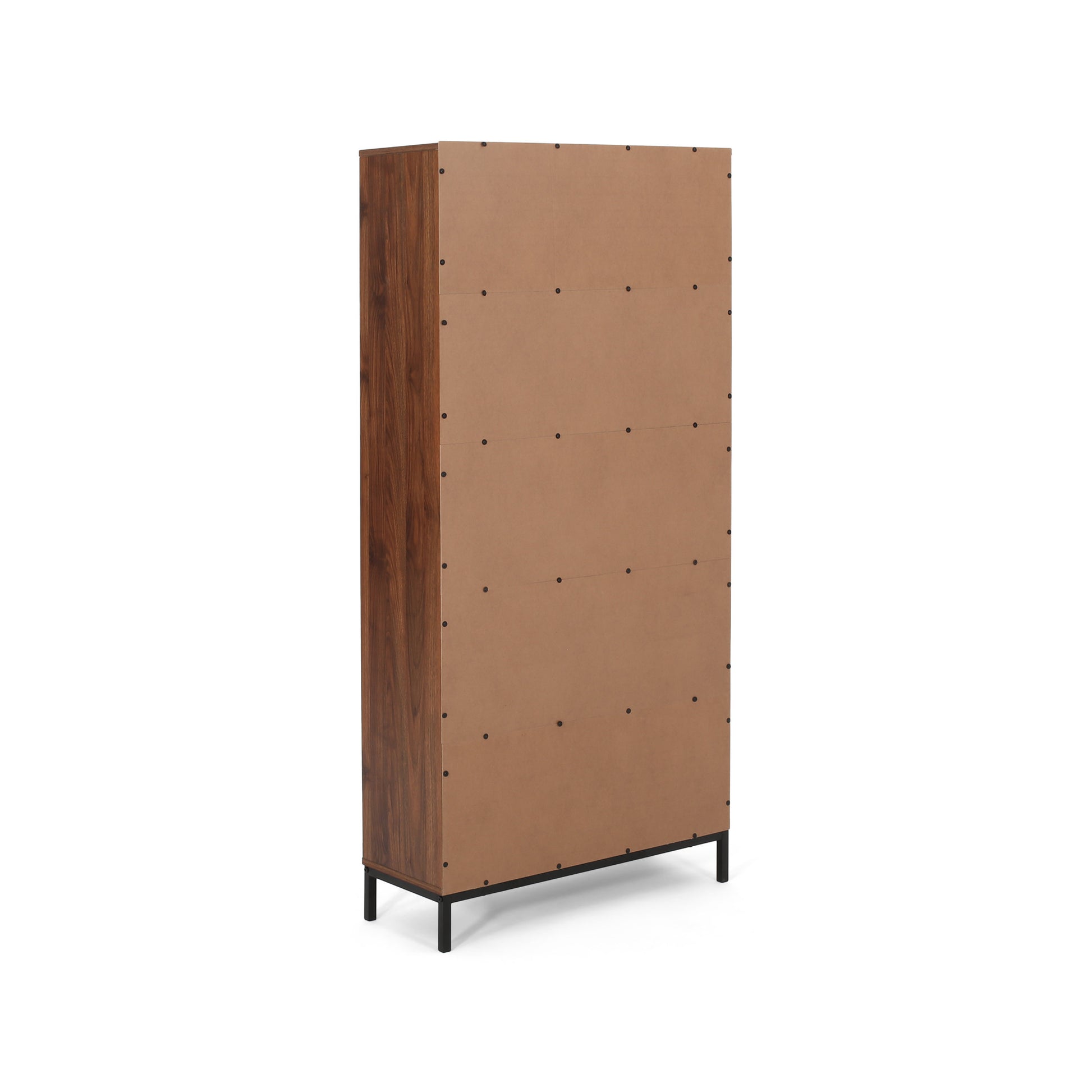 Cube Unit Bookcase Walnut Mdf