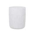 End Table Antique White Magnesium Oxide