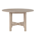 Gabby Round Dining Table Light Brown Light Brown Wood