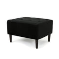 Ottoman Black Velvet