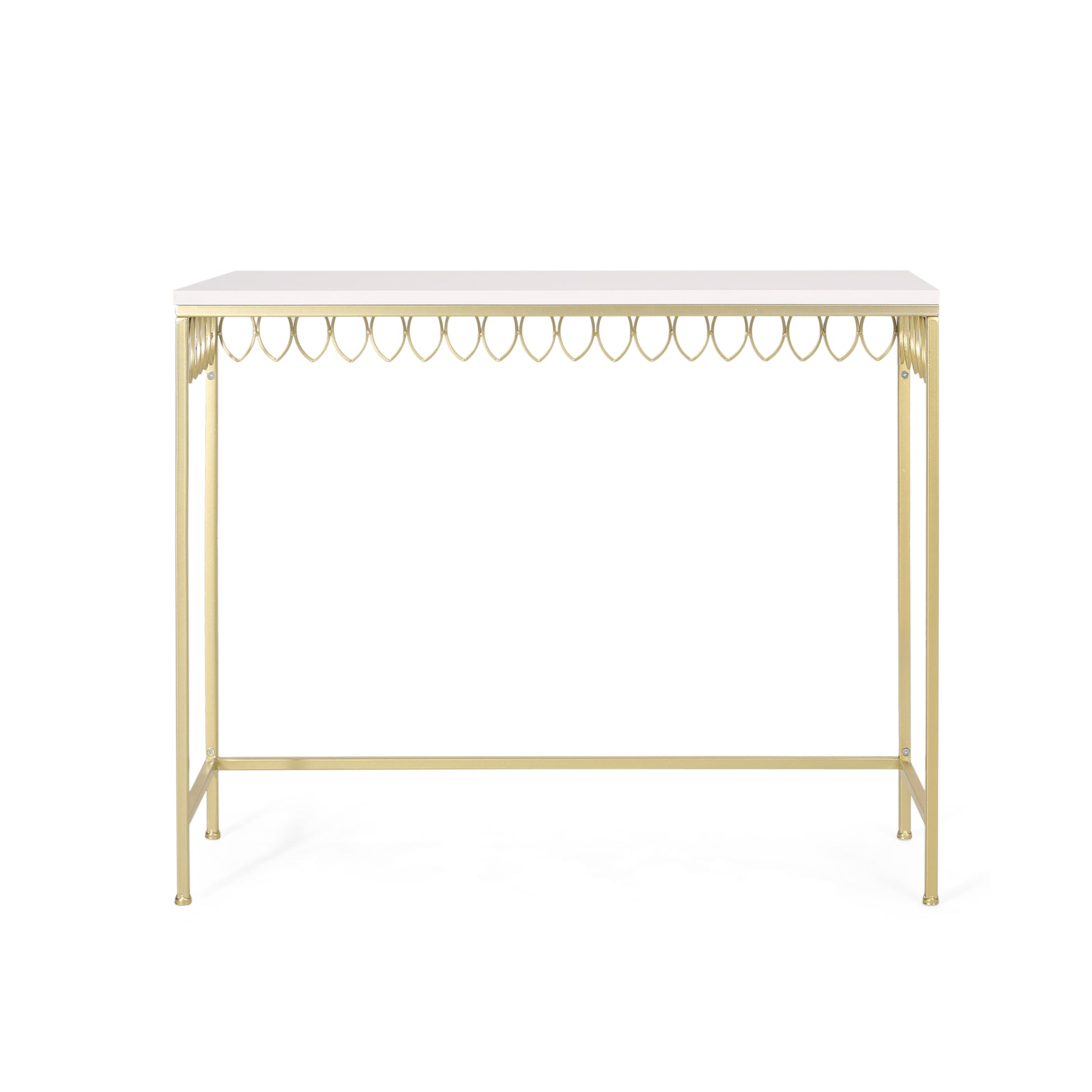 Console Table Gold Mdf Metal