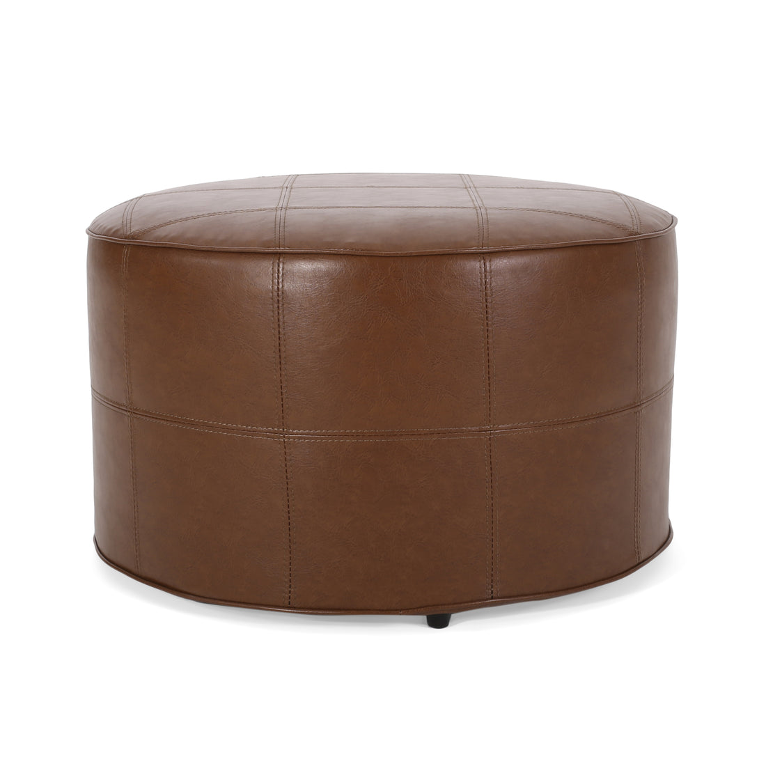 Ottoman Light Brown Pu