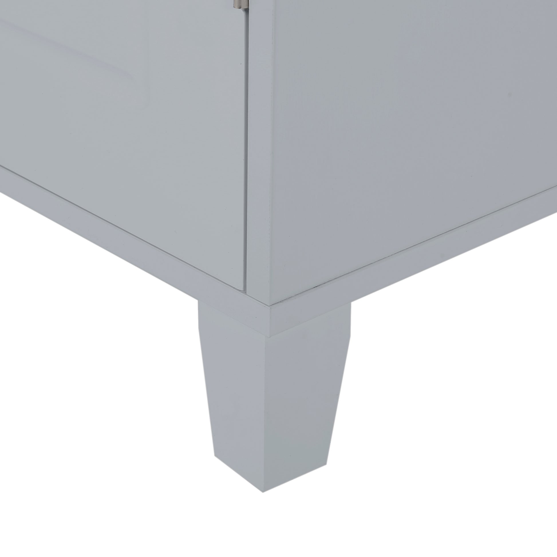 Bathroom Cabinet Gray Mdf