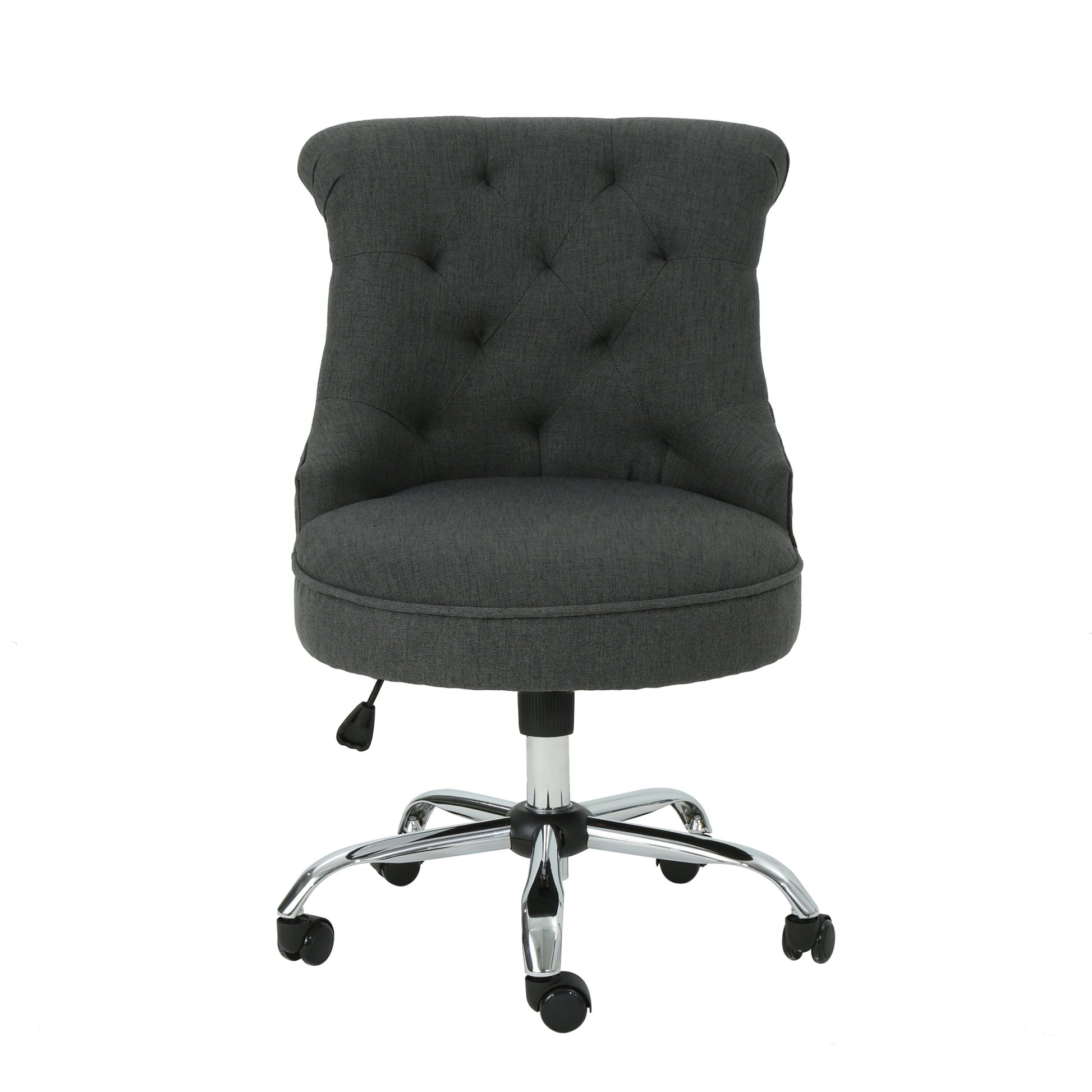 Office Chair Dark Gray Fabric