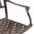 Tahoe Cast Barstool Copper Aluminium