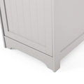 Bathroom Cabinet Light Grey Mdf