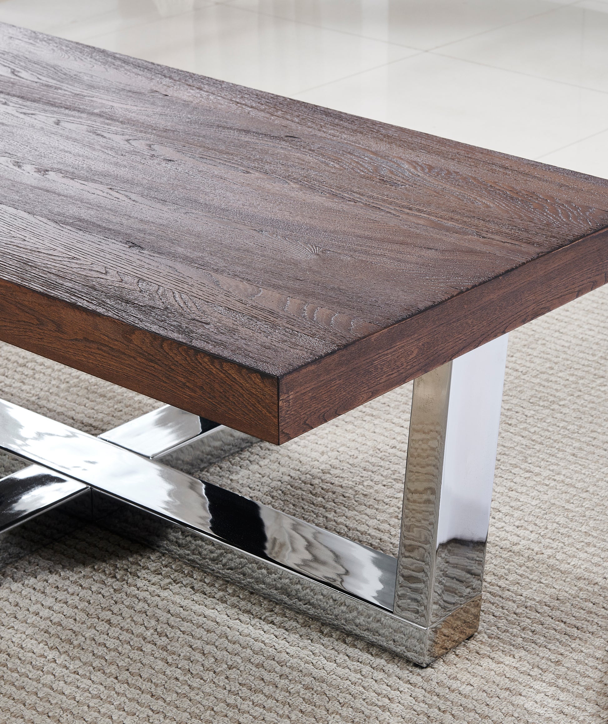 Laredo Coffee Table Brown Brown Wood