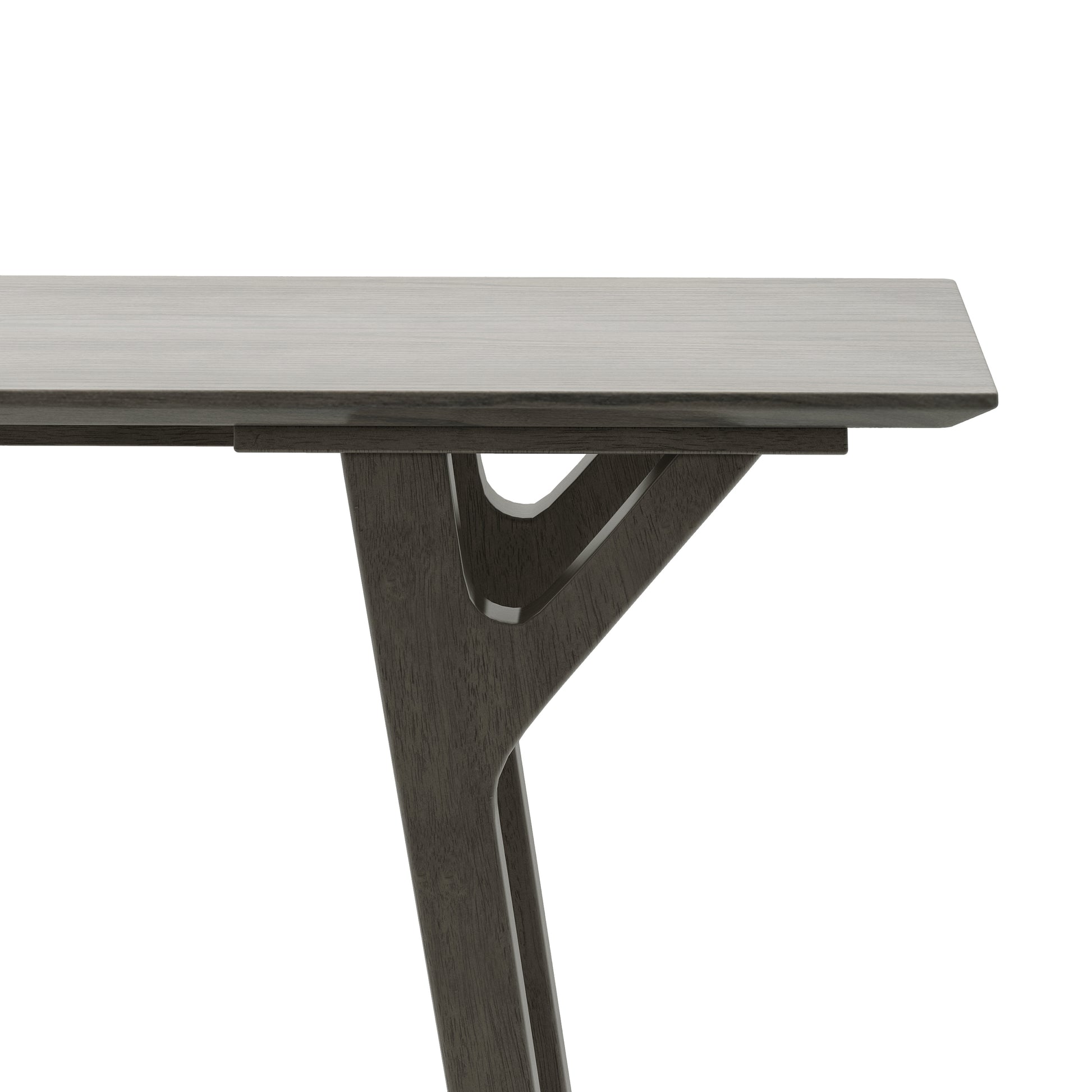 Divo Console Table Grey Rubber Wood